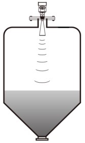 錐形罐雷達鹽酸液位計安裝要求圖